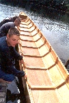 Bau des Drachenboots